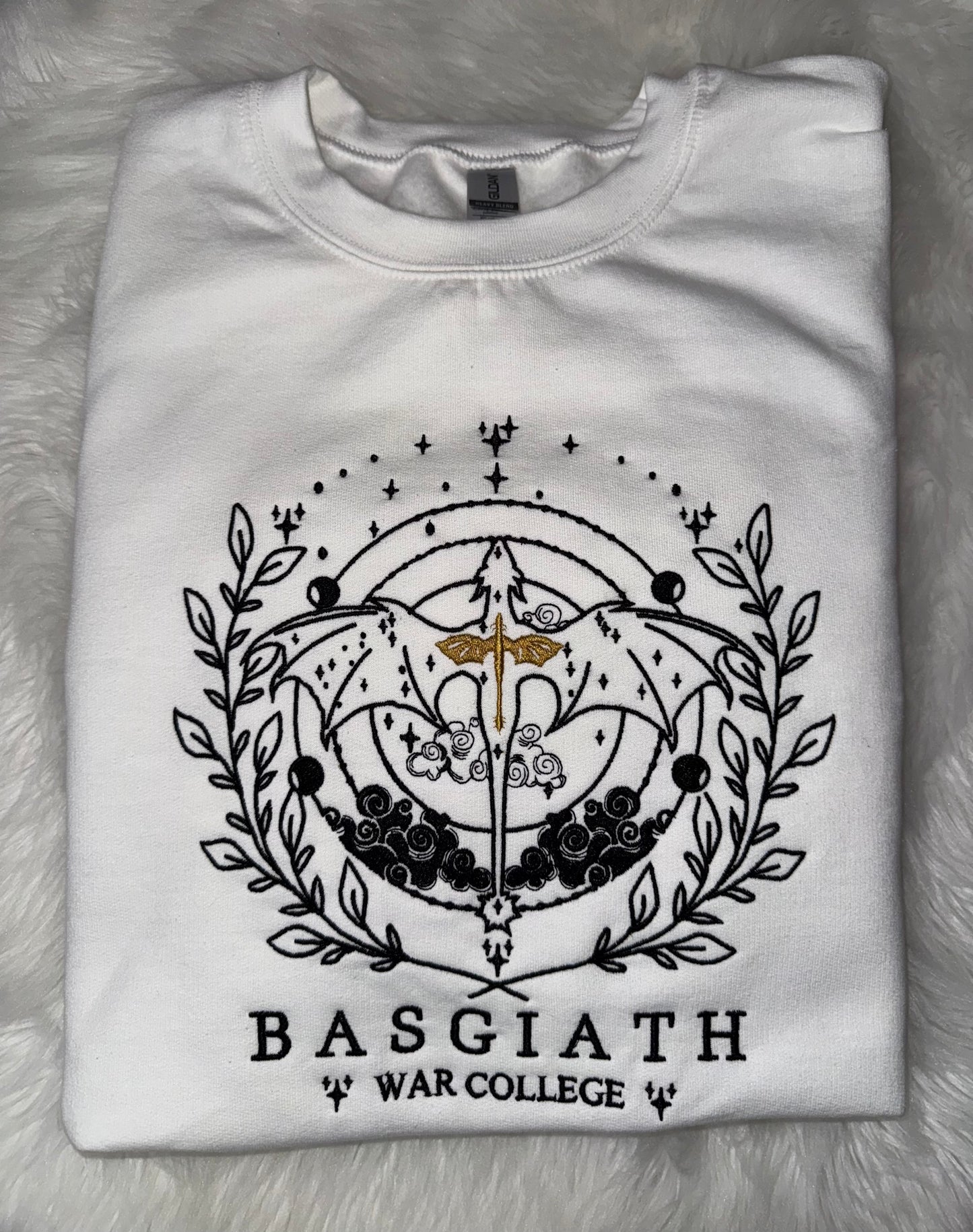 Fourth Wing Sweatshirt- WHITE