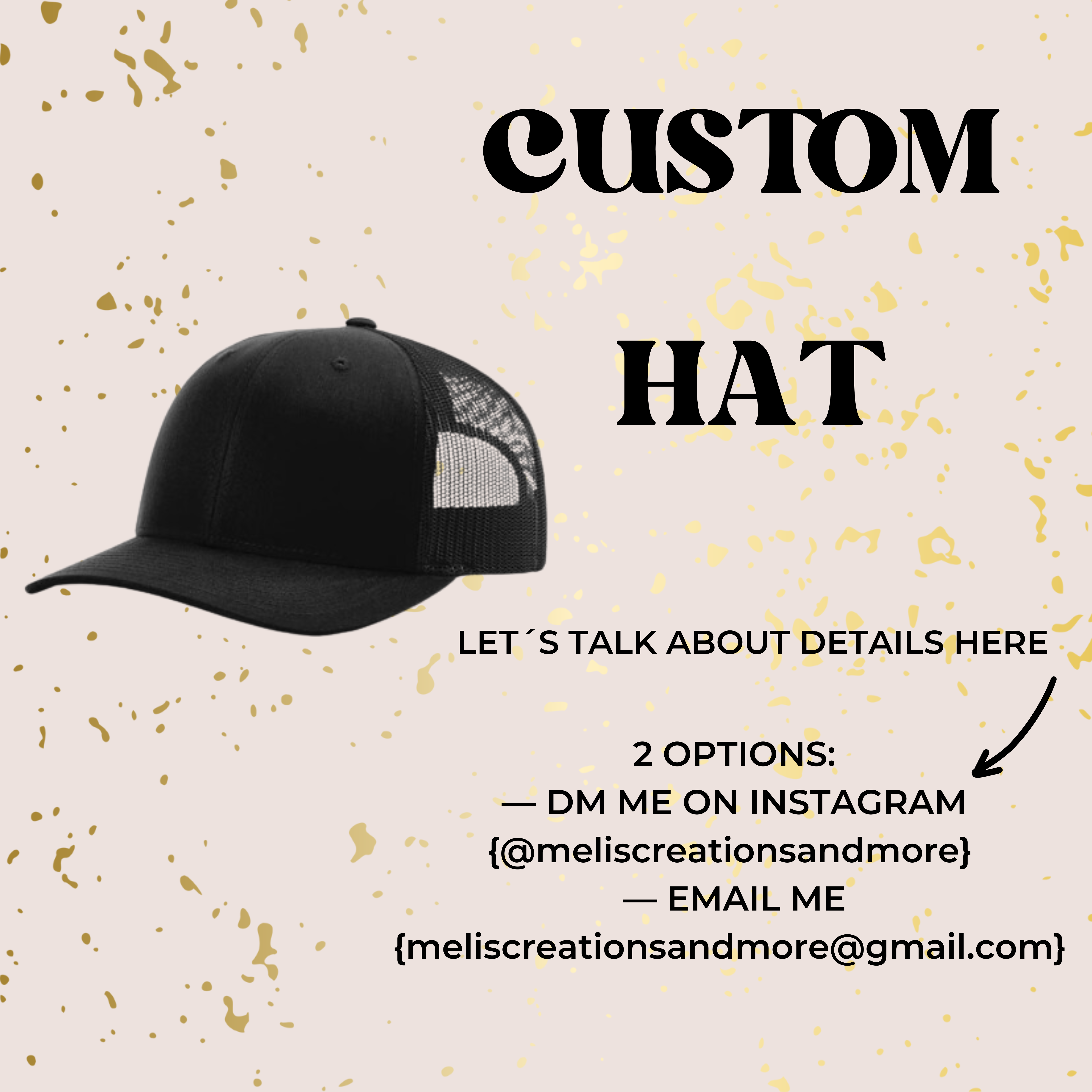 Custom Hat - Main Image