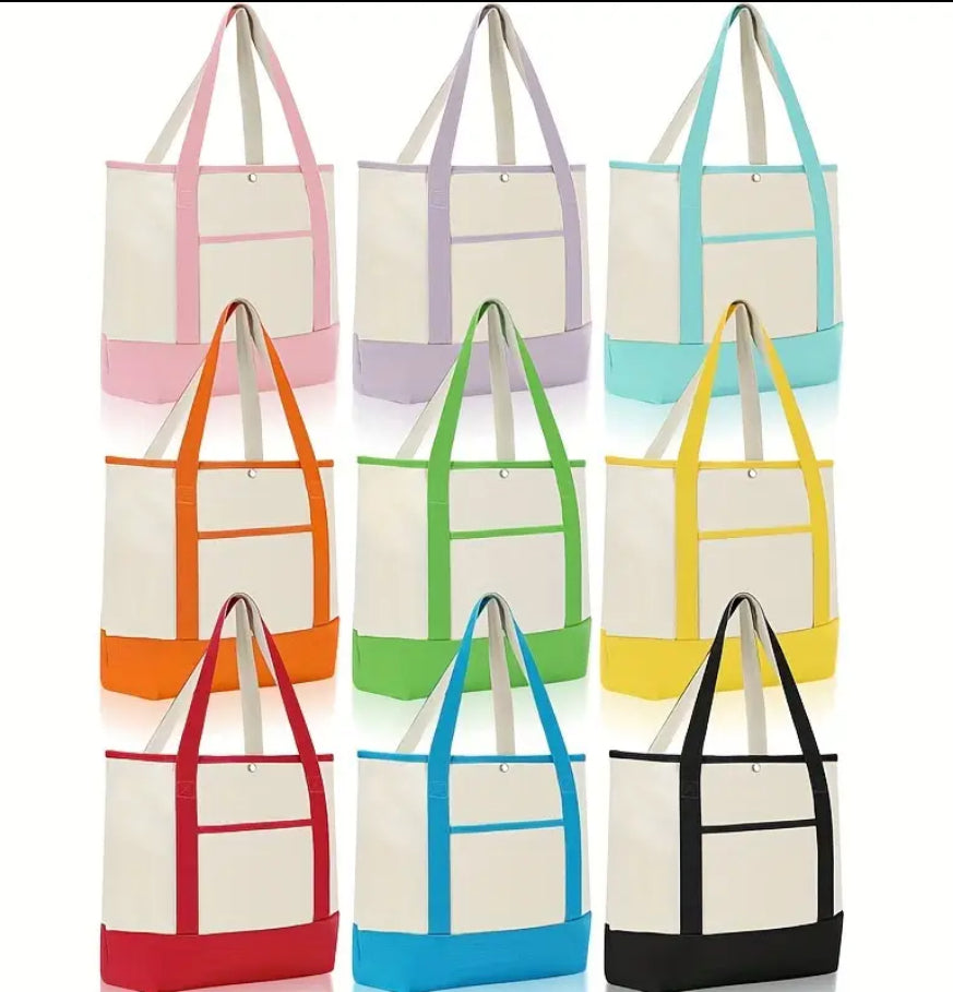Custom Embroidered Tote Bag