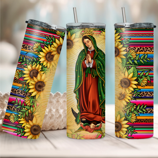 Virgin de Guadalupe Sunflowers