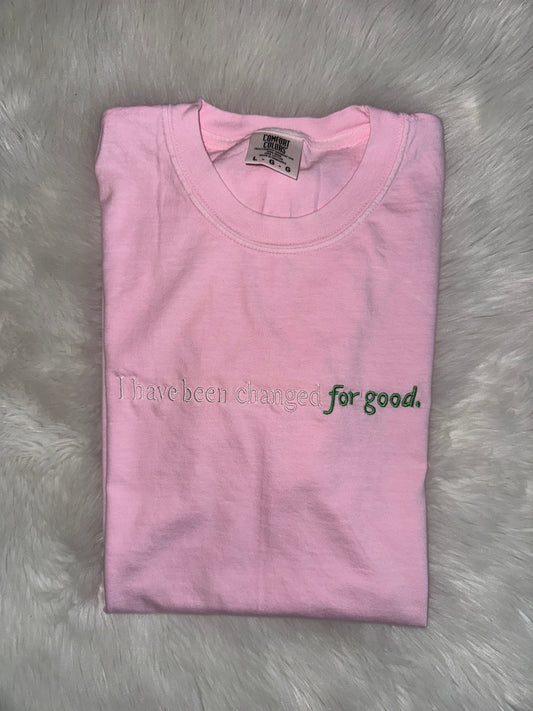 I Have Been Changed For Good- Pink