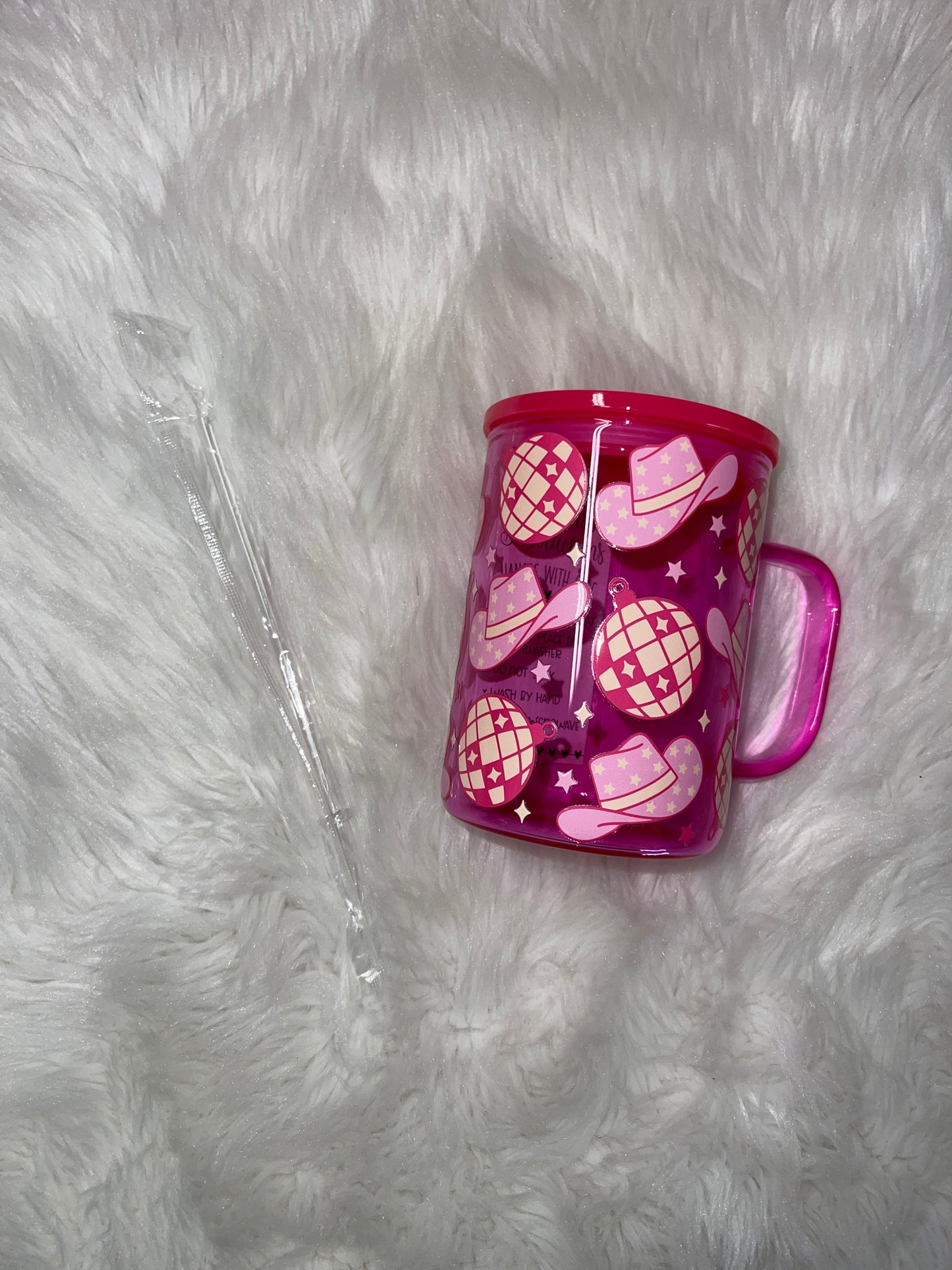 Disco Cowboy Jelly Glass Mug