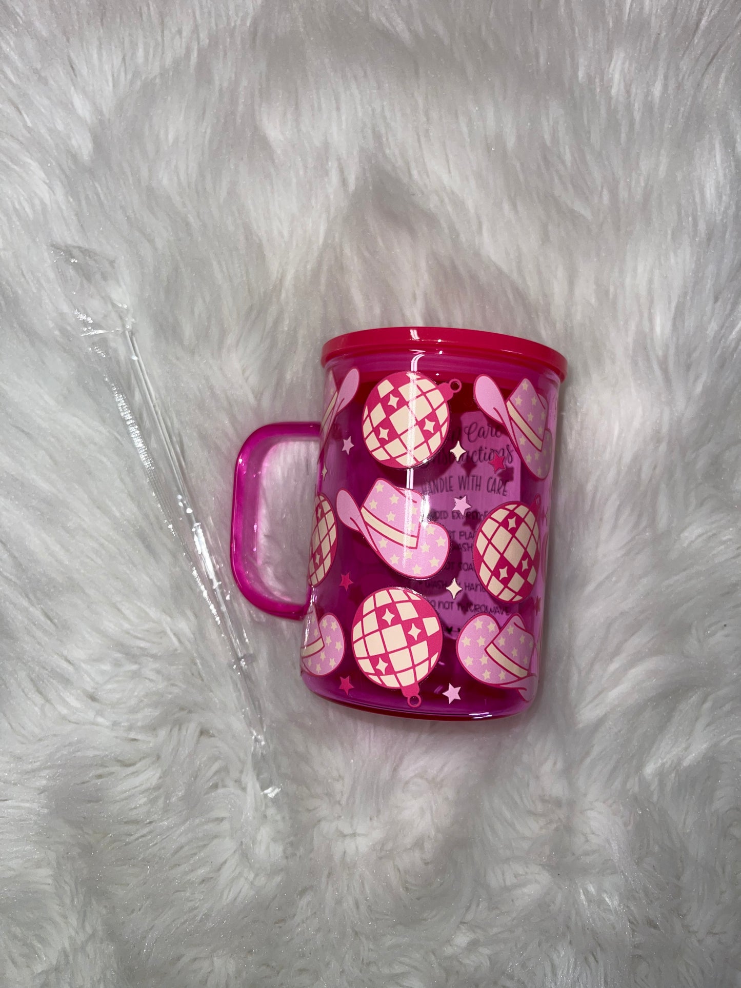 Disco Cowboy Jelly Glass Mug