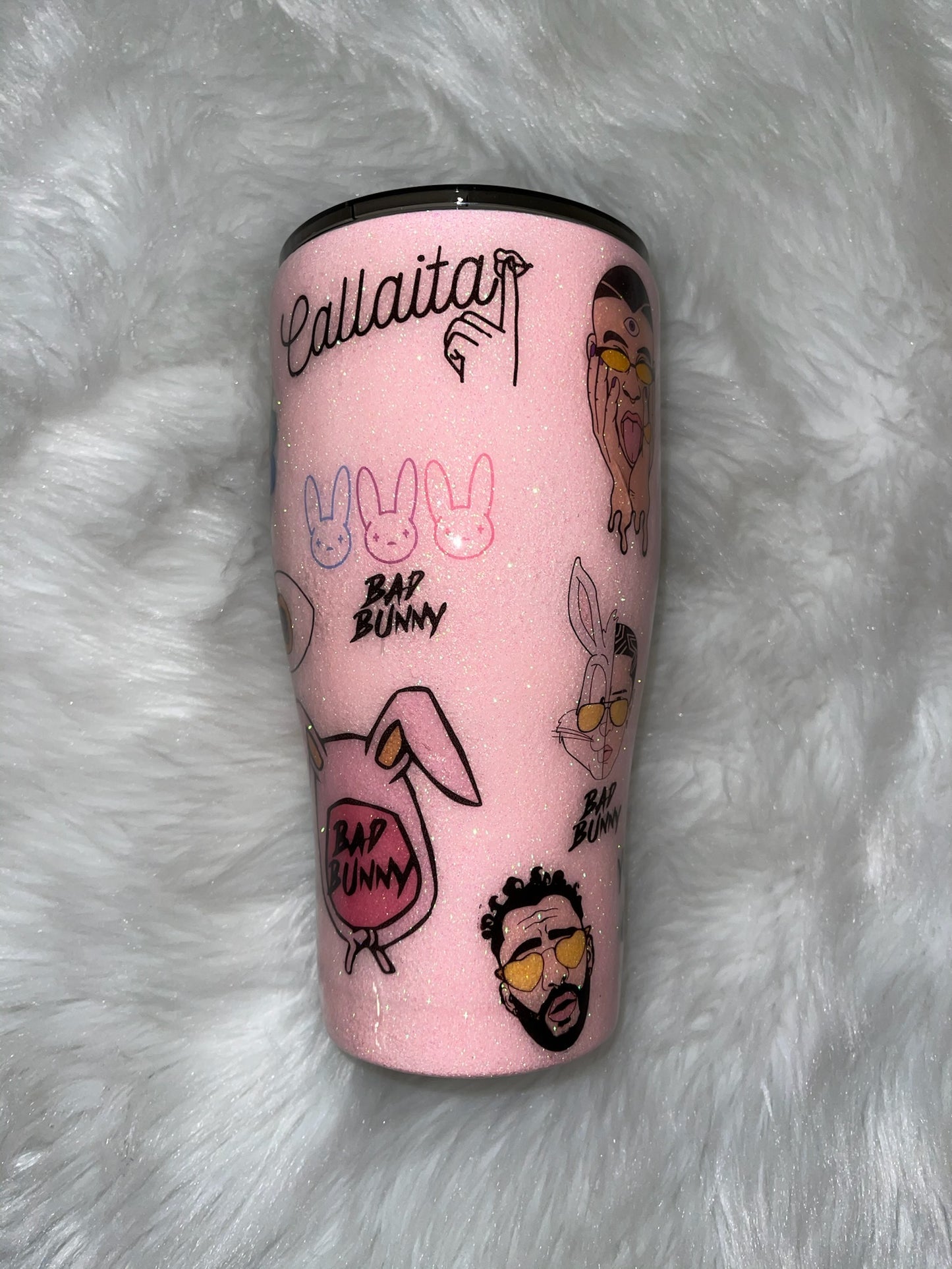 Bad Bunny 30OZ Epoxy Tumbler