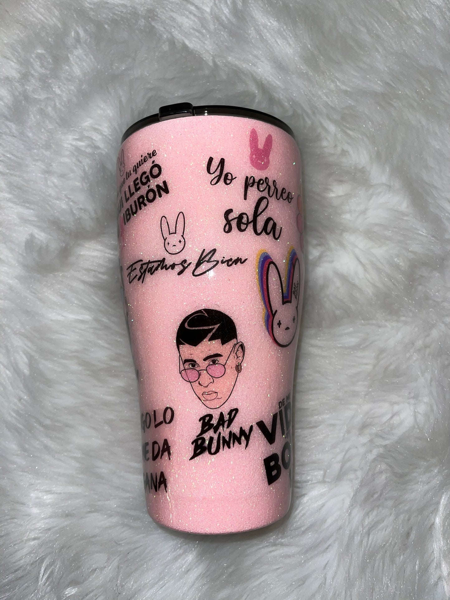 Bad Bunny 30OZ Epoxy Tumbler