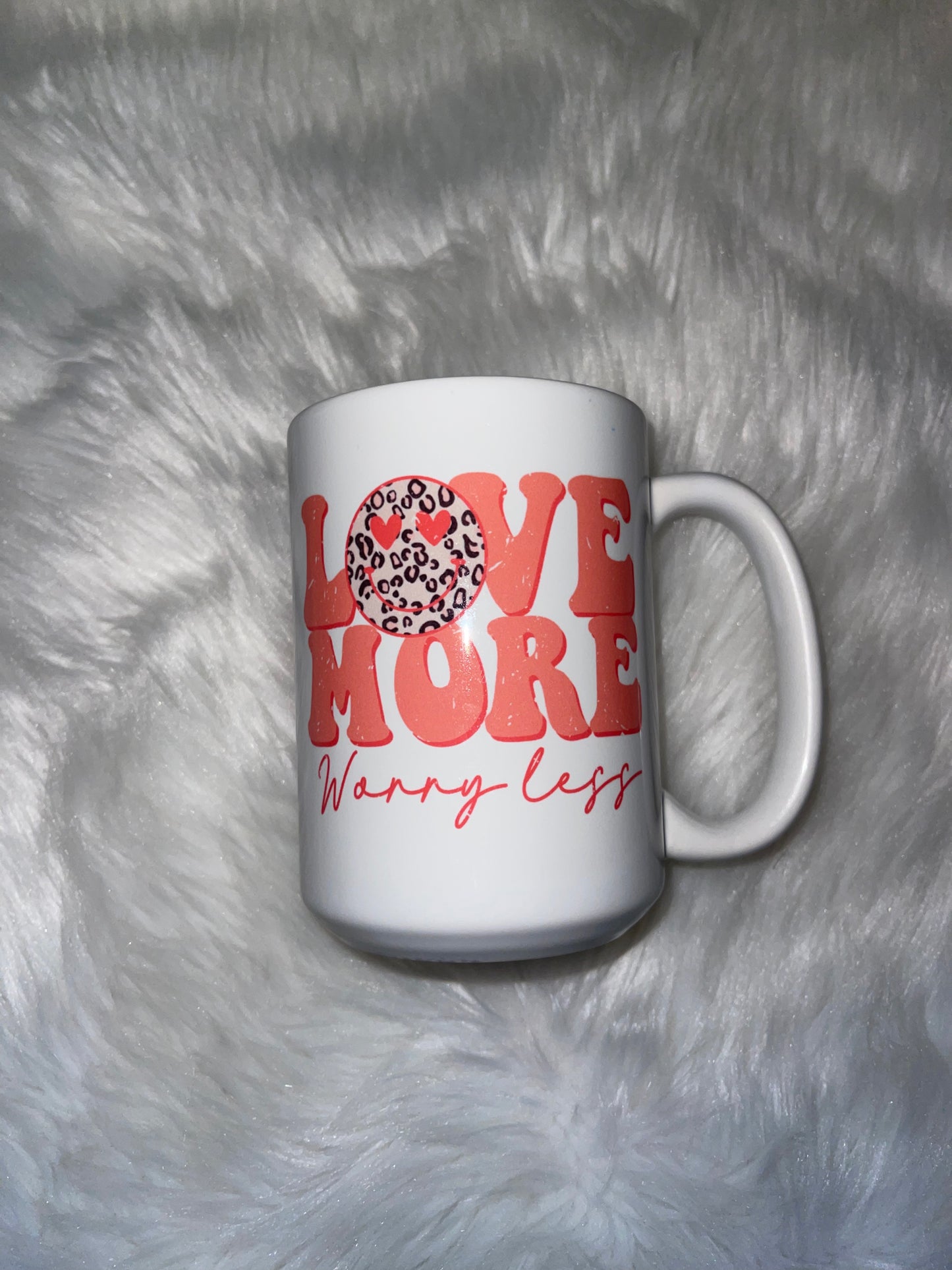 Love More Worry Less Mug